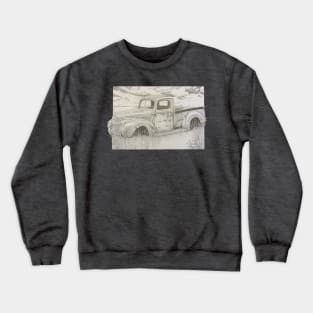 Rusty 1940 Ford truck Crewneck Sweatshirt